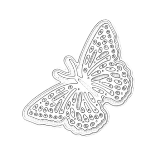 jojofuny Schmetterlings-Prägestempel sterben Hochzeit Sammelalbum Schablonen für die Kartenherstellung filigrane Stanzformen Prägemappen Stahl mit hohem Kohlenstoffgehalt von jojofuny