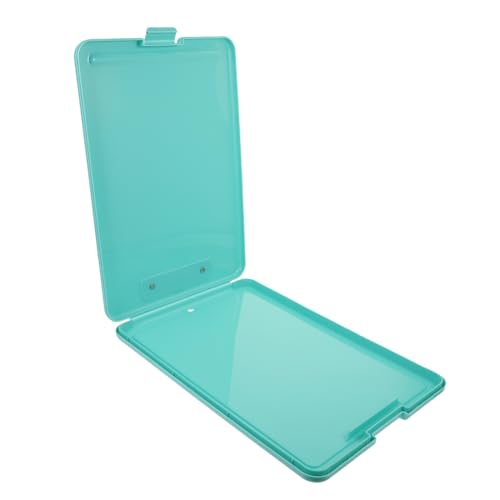 jojofuny Schreibunterstützungstafel Praktische Klemmbretter Aus Kunststoff Praktische Zwischenablage Multifunktions-aktenordner Schülern Briefpapier Plastik Light Green von jojofuny