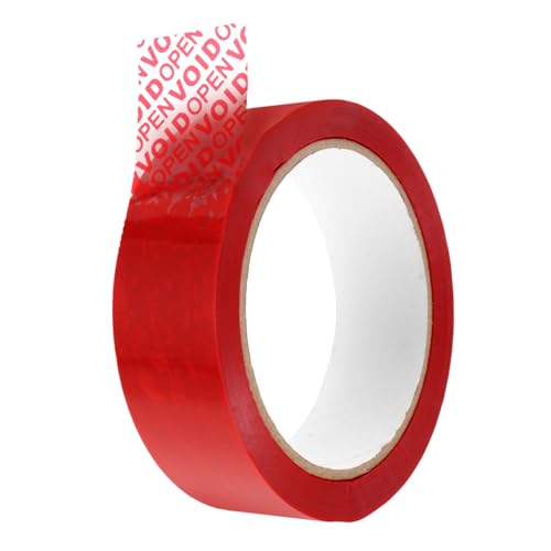 jojofuny Sicherheits Klebeband mit Voidopen Stark Haftend Tamper Evident Verpackungsband Rot für Versiegelte Kartons und Diebstahlschutz im Versandgebrauch jojofuny Sicherheits Klebeband mit Voidopen Stark Haftend Tamper Evident Verpackungsband Rot für Versiegelte Kartons und Diebstahlschutz im Versandgebrauch von jojofuny