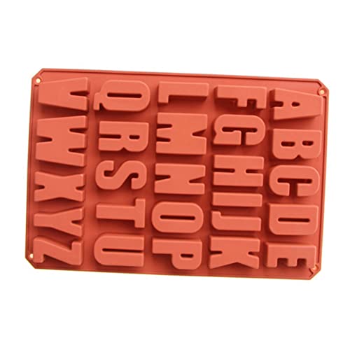 jojofuny Silicone Alphabet Mold mit Lichtbasis Epoxidharz Gießform für Diy Buchstabenleuchten Flexibles und Leicht zu Reinigendes Silikon für Bastelprojekte von jojofuny