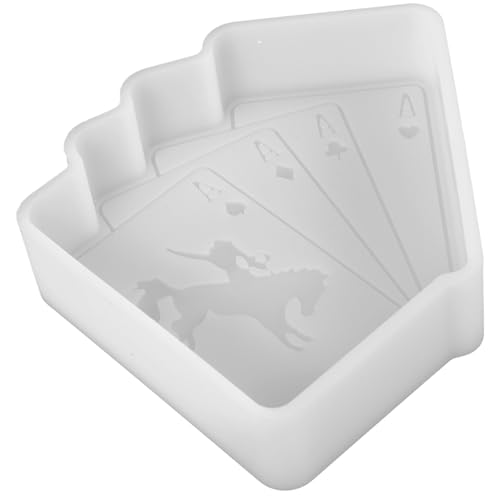 jojofuny Silicone Mold für Diy Handwerk Aromatherapie Kartenform Flexible und Langlebige Gießform für Kreative Projekte für Pendants und Dekorationen Weiß jojofuny Silicone Mold für Diy Handwerk Aromatherapie Kartenform Flexible und Langlebige Gießform für Kreative Projekte für Pendants und Dekorationen Weiß von jojofuny