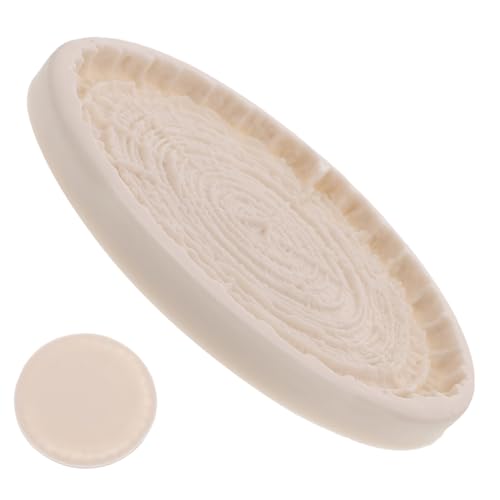 jojofuny Silikon Baumstumpf Fondantform Lebensmittelecht Flexibel Antihaft DIY Backform Kuchen Schokolade Kerzen Gießform für Bastelarbeiten und Tortendekoration von jojofuny