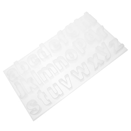 jojofuny Silikon Buchstabenformen für DIY Schmuck Silikon Alphabet Gießform für Schlüsselanhänger Anhänger Ohrringe Einfach zu Lösen Reinigen Bastelarbeiten für Schmuckherstellung jojofuny Silikon Buchstabenformen für DIY Schmuck Silikon Alphabet Gießform für Schlüsselanhänger Anhänger Ohrringe Einfach zu Lösen Reinigen Bastelarbeiten für Schmuckherstellung von jojofuny