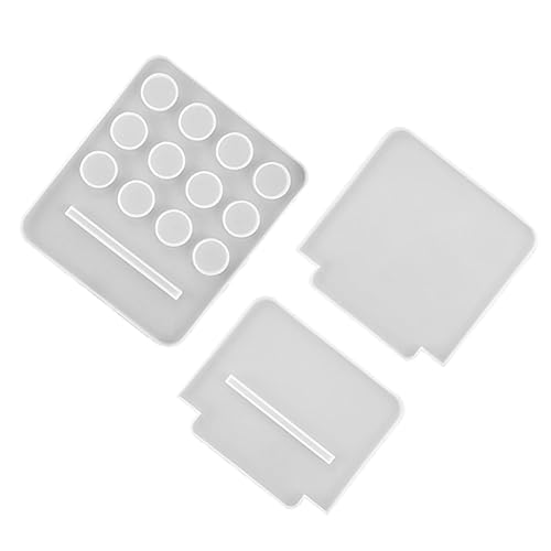jojofuny Silikon Gießform für Ätherische Öle Aufbewahrungsregal Flexible Transparente DIY Silikonformen mit Löchern Langlebig Einfach zu Reinigen und Wiederverwendbar für Handwerk und jojofuny Silikon Gießform für Ätherische Öle Aufbewahrungsregal Flexible Transparente DIY Silikonformen mit Löchern Langlebig Einfach zu Reinigen und Wiederverwendbar für Handwerk und von jojofuny