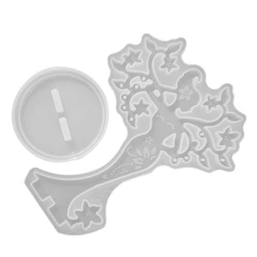 jojofuny Silikon Schmuckständer Form Diy Gießform für Epoxidharz Geeignet für Anfänger Langlebig und Flexibel für Schmuckherstellung und Kreative Bastelprojekte jojofuny Silikon Schmuckständer Form Diy Gießform für Epoxidharz Geeignet für Anfänger Langlebig und Flexibel für Schmuckherstellung und Kreative Bastelprojekte von jojofuny