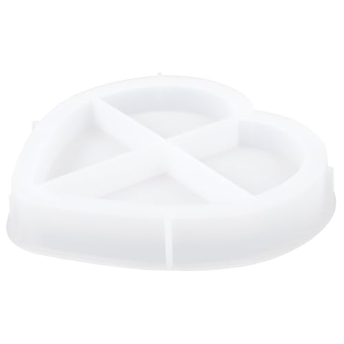jojofuny Silikonform Herzförmige Serviertablett Gießform für Epoxidharz DIY Schmuckschale Langlebig Fein Detailliert Geeignet für Dekorative Aufbewahrung und Kreative Bastelprojekte jojofuny Silikonform Herzförmige Serviertablett Gießform für Epoxidharz DIY Schmuckschale Langlebig Fein Detailliert Geeignet für Dekorative Aufbewahrung und Kreative Bastelprojekte von jojofuny