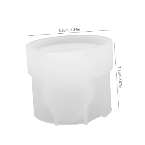 jojofuny Silikonform Kerzenhalter Halloween DIY Gießform für Schwebenden Geist Kerzenhalter Vielseitig für Harz Kerzen Kreative Halloween Dekoration von jojofuny