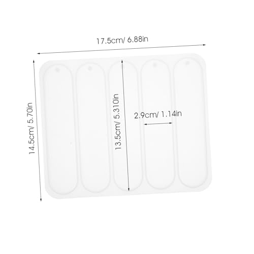 jojofuny Silikonform Lesezeichen Gießform für Epoxidharz DIY Flexible Langlebige Bastelform für Individuelle Buchzeichen mit Trockenblumen Glitzer Schmuckdekorationen jojofuny Silikonform Lesezeichen Gießform für Epoxidharz DIY Flexible Langlebige Bastelform für Individuelle Buchzeichen mit Trockenblumen Glitzer Schmuckdekorationen von jojofuny