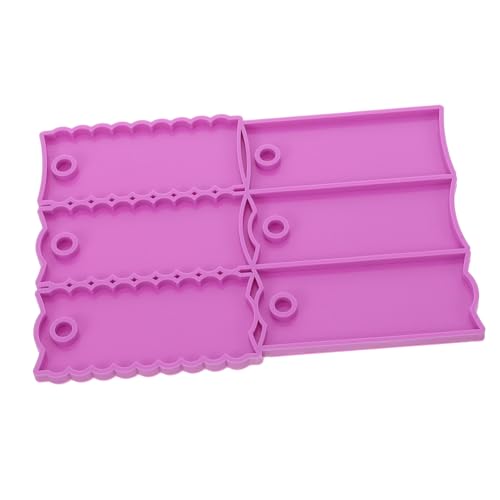 jojofuny Silikonform Zur Herstellung Von Namensschildern Epoxidform Für Wiederverwendbare Formen Silikonform Silikon Bastelform Form Zur Herstellung Von Tags Form Set Bastelform von jojofuny