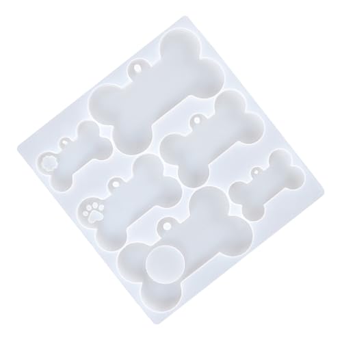 jojofuny Silikonform für DIY Knochen Anhänger Gießform aus Flexiblem Lebensmittelechtem Silikon Wiederverwendbar Antihaftbeschichtet für Epoxidharz Schmuckherstellung Feine Details jojofuny Silikonform für DIY Knochen Anhänger Gießform aus Flexiblem Lebensmittelechtem Silikon Wiederverwendbar Antihaftbeschichtet für Epoxidharz Schmuckherstellung Feine Details von jojofuny