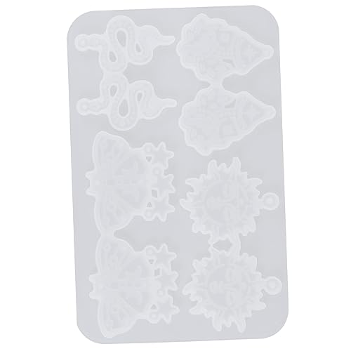 jojofuny Silikonform für Ohrringe und Anhänger DIY Gießform für Epoxidharz Flexible und Langlebige Silikonmuster für Schmuckgestaltungen für Bastelprojekte mit Freunden und Familie jojofuny Silikonform für Ohrringe und Anhänger DIY Gießform für Epoxidharz Flexible und Langlebige Silikonmuster für Schmuckgestaltungen für Bastelprojekte mit Freunden und Familie von jojofuny