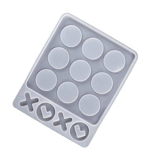 jojofuny Silikonform für Toe Spiel Kreative Brettspiel Gießform für Diy Projekte Leicht zu Entformen für Familien und Kinderpartys von jojofuny