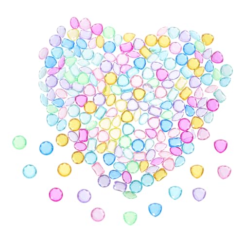 jojofuny Simulierte Resin Diamanten Vase Füller Bunte Herz Rund und Eckige Deko Edelsteine für Valentinstag DIY Hochzeit Party Tischdeko jojofuny Simulierte Resin Diamanten Vase Füller Bunte Herz Rund und Eckige Deko Edelsteine für Valentinstag DIY Hochzeit Party Tischdeko von jojofuny