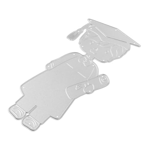 jojofuny Stanzform Schnitte Herstellung sterben stirbt Scrapbooking-Stanzlinge Werkzeug zum Prägen und Basteln Scrapbook-Stanzungen Papierstanzungen Stahl mit hohem Kohlenstoffgehalt Silber von jojofuny