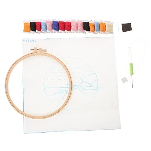 jojofuny Stanznadel Stickerei Starter Kit für Anfänger Diy Punch Needle Kit mit Zubehör für Erwachsene Stanznadel Stoffrahmen und Anleitung Handwerk für Entspannende jojofuny Stanznadel Stickerei Starter Kit für Anfänger Diy Punch Needle Kit mit Zubehör für Erwachsene Stanznadel Stoffrahmen und Anleitung Handwerk für Entspannende von jojofuny