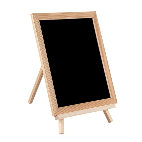 jojofuny Stehende Magnetische Zeichenbrett Holzstaffelei Einseitige Schwarze Maltafel Kreatives Lernspielzeug für Mädchen Jungen jojofuny Stehende Magnetische Zeichenbrett Holzstaffelei Einseitige Schwarze Maltafel Kreatives Lernspielzeug für Mädchen Jungen von jojofuny