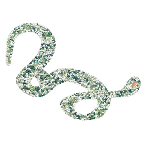 jojofuny Stickpatch Snakemotiv Grün Beständig und Vielseitig zum Aufbügeln und Annähen für Kleidung Taschen Hüte Schuhe DIY Dekoration und Reparatur jojofuny Stickpatch Snakemotiv Grün Beständig und Vielseitig zum Aufbügeln und Annähen für Kleidung Taschen Hüte Schuhe DIY Dekoration und Reparatur von jojofuny