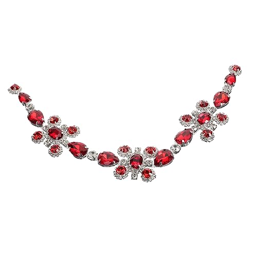 jojofuny Strassstein Dekorationspatch für Brautkleider Applikation mit Glänzendem Design für Kleidung Schuhe und Accessoires Strass Applikation für Festliche jojofuny Strassstein Dekorationspatch für Brautkleider Applikation mit Glänzendem Design für Kleidung Schuhe und Accessoires Strass Applikation für Festliche von jojofuny