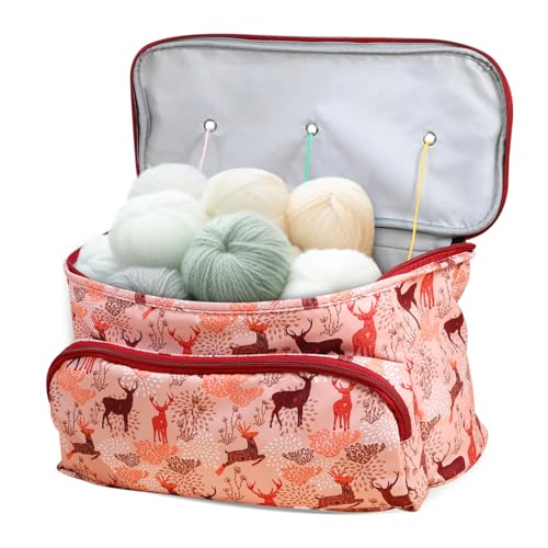 jojofuny Strickset Halter Aufbewahrungstasche Für Häkelzubehör Klein Tragbar Die Fächer Taschen Organizer Mit Großem Faltbarem Häkelzubehör Häkeltaschen Organizer 600D Oxford Stoff jojofuny Strickset Halter Aufbewahrungstasche Für Häkelzubehör Klein Tragbar Die Fächer Taschen Organizer Mit Großem Faltbarem Häkelzubehör Häkeltaschen Organizer 600D Oxford Stoff von jojofuny