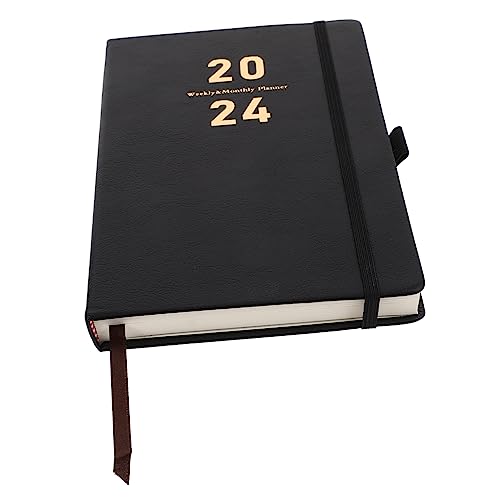 jojofuny Tägliches Agenda Notizbuch mit Stiftehalter Portables Büro Planer Notizheft Glattes Papier Schwarzes Design für Tägliche Planung und Journaling jojofuny Tägliches Agenda Notizbuch mit Stiftehalter Portables Büro Planer Notizheft Glattes Papier Schwarzes Design für Tägliche Planung und Journaling von jojofuny