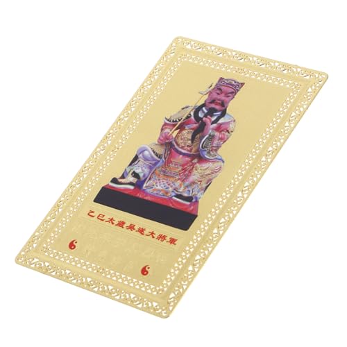 jojofuny Tai Sui Amulettkarte Robustem Glücksbringer für Wohlstand Erfolg und Schutz für Chinesische Neujahr und Spirituelle Energienutzung jojofuny Tai Sui Amulettkarte Robustem Glücksbringer für Wohlstand Erfolg und Schutz für Chinesische Neujahr und Spirituelle Energienutzung von jojofuny