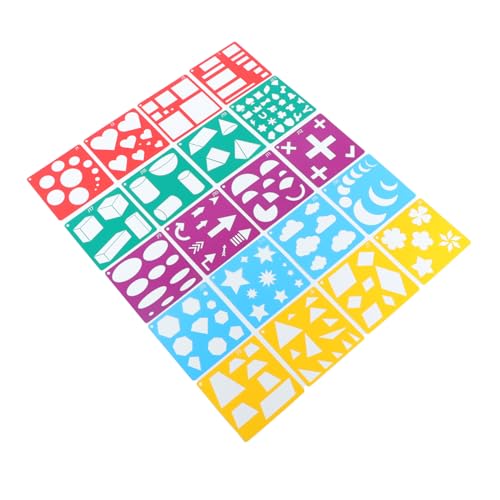 jojofuny Teiliges Geometrische Formen Malvorlagen Wiederverwendbare Diy Schablonen für Kreative Bastelprojekte für Erwachsene Kreativität und Fantasie jojofuny Teiliges Geometrische Formen Malvorlagen Wiederverwendbare Diy Schablonen für Kreative Bastelprojekte für Erwachsene Kreativität und Fantasie von jojofuny