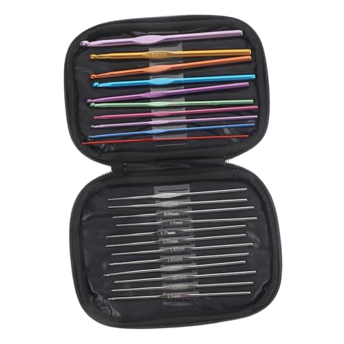 jojofuny Teiliges Häkelnadel Set Aluminium und für Teppiche Sofakissen und Mehr Metrischer Größenmarkierung jojofuny Teiliges Häkelnadel Set Aluminium und für Teppiche Sofakissen und Mehr Metrischer Größenmarkierung von jojofuny