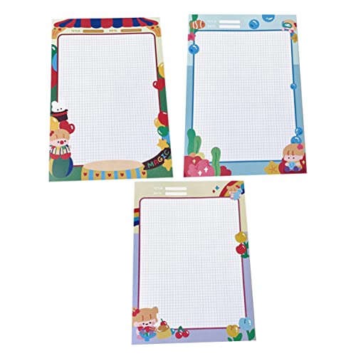 jojofuny Teiliges Kompakte Notizblöcke mit Buntem Design Multifunktionale Memo Pads für Schule und Büro Handliche Schreibblöcke zum Planen Notieren und Organisieren im Alltag jojofuny Teiliges Kompakte Notizblöcke mit Buntem Design Multifunktionale Memo Pads für Schule und Büro Handliche Schreibblöcke zum Planen Notieren und Organisieren im Alltag von jojofuny
