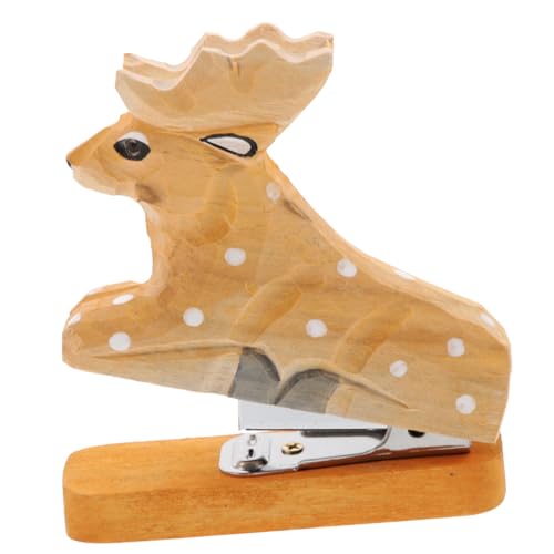 jojofuny Tier Hefter Multifunktionaler Büro Hefter Robuster Hefter für Schule und Home Office Dekorative Holzfigur Design Zufällige Stilwahl jojofuny Tier Hefter Multifunktionaler Büro Hefter Robuster Hefter für Schule und Home Office Dekorative Holzfigur Design Zufällige Stilwahl von jojofuny