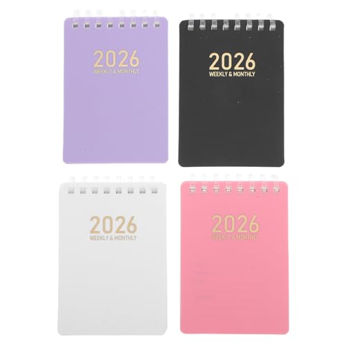 jojofuny To-Do-Planer: 2026 Pocket Journal Notizbuch Kleines Monatskalenderbuch - A7-Format Spiral-Mini-Notizbuch - Taschenformat Kalenderplaner Notizblock jojofuny To-Do-Planer: 2026 Pocket Journal Notizbuch Kleines Monatskalenderbuch - A7-Format Spiral-Mini-Notizbuch - Taschenformat Kalenderplaner Notizblock von jojofuny