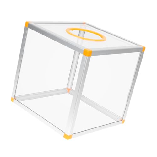 jojofuny Transparente Abstimmungsbox aus Aluminiumlegierung und PVC Robuste Spenden und Vorschlagsbox mit Großer Kapazität für Fundraising Wohltätigkeit Partyspiele und Wahlveranstaltungen jojofuny Transparente Abstimmungsbox aus Aluminiumlegierung und PVC Robuste Spenden und Vorschlagsbox mit Großer Kapazität für Fundraising Wohltätigkeit Partyspiele und Wahlveranstaltungen von jojofuny