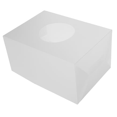 jojofuny Transparente Quadratische Losbox aus Robustem Material Multifunktional als Wahlurne Spendenbox und Raffle Box für Firmenfeiern Jahresversammlungen und Partys Geeignet von jojofuny