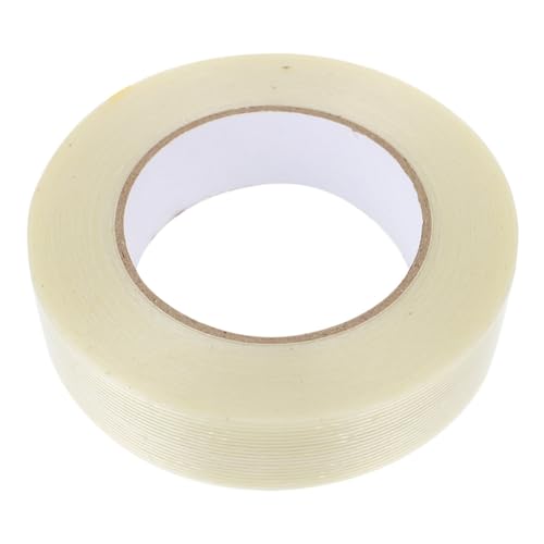 jojofuny Transparente Verstärkungs klebeband Reißfestes Strapping Tape mit Hoher Abrieb Feuchtigkeitsbeständigkeit Einseitig Klebend für Verpackung und Versand Geeignet von jojofuny