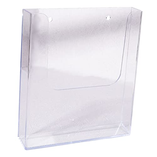 jojofuny Transparenter Wand Prospekthalter aus Robustem Material Platzsparender Ordnerständer und Büroordnerständer Flexibler Wandhalter für Wichtige Dokumente und Schulsachen im Büro und jojofuny Transparenter Wand Prospekthalter aus Robustem Material Platzsparender Ordnerständer und Büroordnerständer Flexibler Wandhalter für Wichtige Dokumente und Schulsachen im Büro und von jojofuny