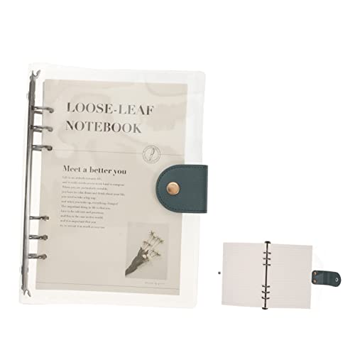 jojofuny Transparentes Notizbuch mit Abnehmbarem Binder Ringbuch für Kreative Planung und Notizen Wiederverwendbar und Langlebig für Tägliches Schreiben und Skizzieren jojofuny Transparentes Notizbuch mit Abnehmbarem Binder Ringbuch für Kreative Planung und Notizen Wiederverwendbar und Langlebig für Tägliches Schreiben und Skizzieren von jojofuny