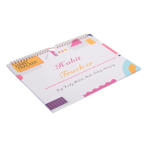 jojofuny Undatierter Habit Tracker Planer Monatsübersicht Zielverfolgung Notizbereich für To Do Liste Effektives Journal für Tägliche Gewohnheiten und Zielerreichung Geeignet für Schüler von jojofuny