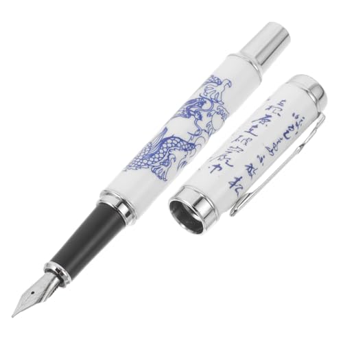 jojofuny Vintage Füllfederhalter Luxuriöses Schreibgerät Für Männer Und Frauen – Schreibstift Für Bürobedarf Journaling Und Geschäftliche Nutzung jojofuny Vintage Füllfederhalter Luxuriöses Schreibgerät Für Männer Und Frauen – Schreibstift Für Bürobedarf Journaling Und Geschäftliche Nutzung von jojofuny