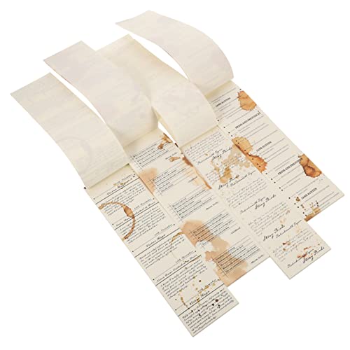 jojofuny Vintage Scrapbook Aufkleber Retro Wörter für Diy Scrapbooking Notizbuch Tagebuch und Fotoalben Selbstklebend Langlebig Inspirierend von jojofuny