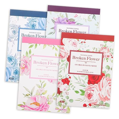jojofuny Vintage Scrapbook Papier Dekoratives Papier für Journaling und Basteln Designs Französisches Erster Blick Traum für DIY Grußkarten von jojofuny