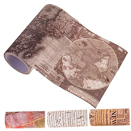 jojofuny Vintage Washi Tape Dekoratives Klebeband für Scrapbooking DIY Projekte und Geschenkverpackungen Einfach Abzureißen Hinterlässt Vielseitig jojofuny Vintage Washi Tape Dekoratives Klebeband für Scrapbooking DIY Projekte und Geschenkverpackungen Einfach Abzureißen Hinterlässt Vielseitig von jojofuny