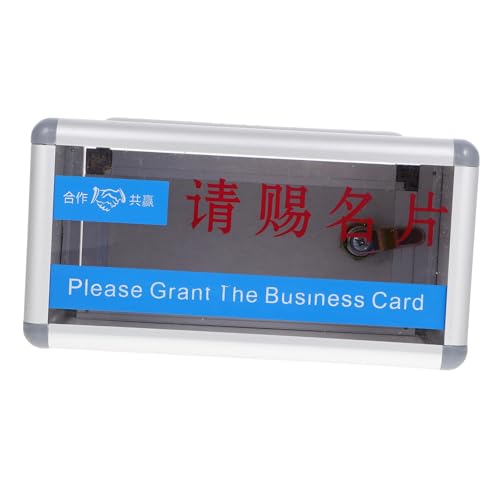 jojofuny Visitenkartenhalter Großer Kartenorganizer mit Deckel für Büro und Veranstaltungen Langlebig und Tragbar Perfektes für Besondere Anlässe jojofuny Visitenkartenhalter Großer Kartenorganizer mit Deckel für Büro und Veranstaltungen Langlebig und Tragbar Perfektes für Besondere Anlässe von jojofuny