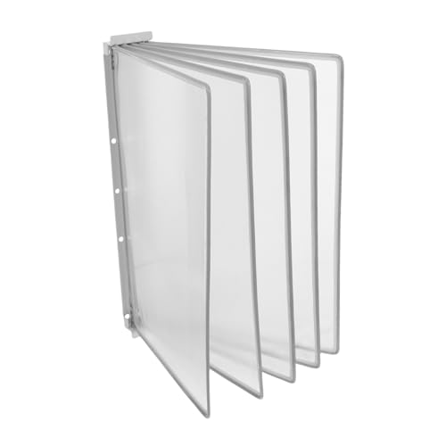 jojofuny Wandmontierter Dokumentenhalter Flip Wand Organizer Robuste Platzsparender Wandordner für Büro Klassenzimmer und Räume jojofuny Wandmontierter Dokumentenhalter Flip Wand Organizer Robuste Platzsparender Wandordner für Büro Klassenzimmer und Räume von jojofuny