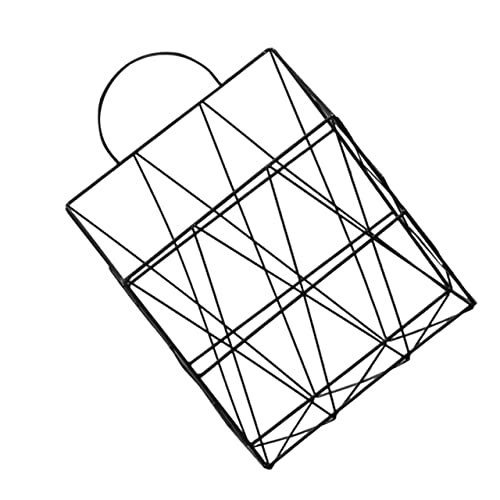 jojofuny Wandmontierter Organizer Wandregal mit Fächern Stilvoller Aktenmagazinhalter für Büro und Zuhause Nordisches Design Praktische Wandablage für Briefe Zeitschriften von jojofuny