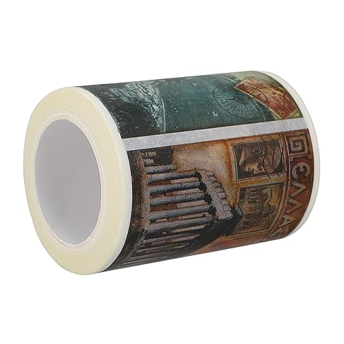 jojofuny Washi Tape Briefmarken Design Dekoratives Klebeband aus Hochwertigem Washi Papier Selbstklebend Leicht Abreißbar für Notizbücher Scrapbooking Diy Bastelprojekte jojofuny Washi Tape Briefmarken Design Dekoratives Klebeband aus Hochwertigem Washi Papier Selbstklebend Leicht Abreißbar für Notizbücher Scrapbooking Diy Bastelprojekte von jojofuny