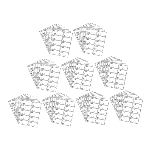 jojofuny Wasserdichte Aufkleber für Vorratsdosen PVC Etiketten für Küchen und Lebensmittelbehälter Selbstklebend und Ablösbar zur Lebensmittelbeschriftung und Datumsanzeige jojofuny Wasserdichte Aufkleber für Vorratsdosen PVC Etiketten für Küchen und Lebensmittelbehälter Selbstklebend und Ablösbar zur Lebensmittelbeschriftung und Datumsanzeige von jojofuny