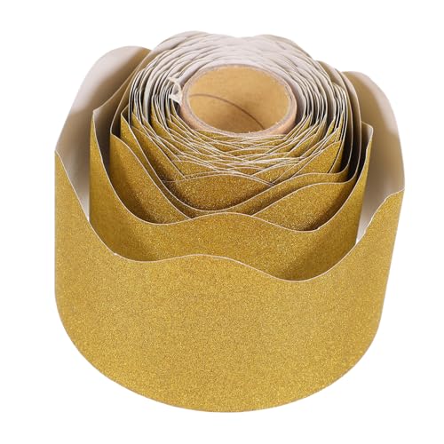 jojofuny Wasserfestes Schwarzes Wellenbordürenpapier ohne Kleber Dekoratives Randpapier für Tafeln Pinnwände Klassenzimmer und Bürodekoration jojofuny Wasserfestes Schwarzes Wellenbordürenpapier ohne Kleber Dekoratives Randpapier für Tafeln Pinnwände Klassenzimmer und Bürodekoration von jojofuny