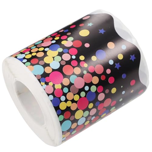 jojofuny Wellenrand Border Paper Aufkleber Selbstklebend Reißfest Klassenzimmer Pinnwand Dekoration Lehrertafel DIY Sticker Schwarz jojofuny Wellenrand Border Paper Aufkleber Selbstklebend Reißfest Klassenzimmer Pinnwand Dekoration Lehrertafel DIY Sticker Schwarz von jojofuny