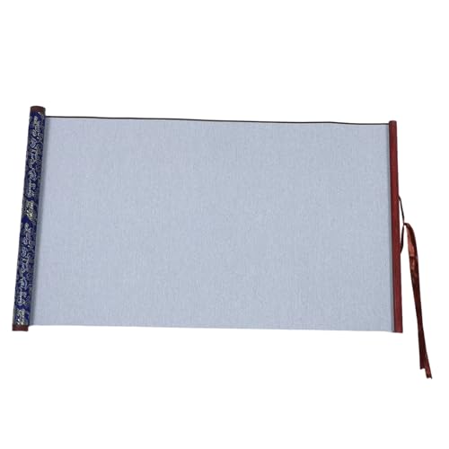 jojofuny Wiederverwendbare Water Writing Cloth Kalligraphierolle aus Robustem Vliesstoff Traditionelle Blanke Chinesische Hängematte für Tintenloses Üben für Anfänger und Kreative von jojofuny