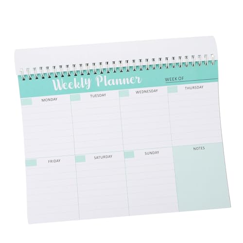 jojofuny Wochenplaner Schule Von Tagesplanern Kind Wochenplaner Schreibtisch Tagesplaner Notizblock Tagesplaner To Do Planer Notizbuch Planer Studienplaner Linierter Tagesnotizblock Für von jojofuny