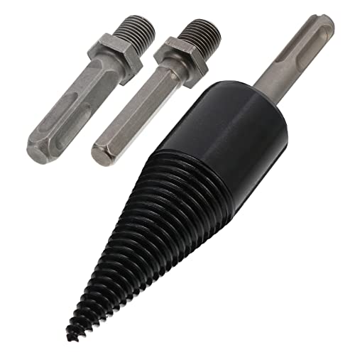 jojofuny Wood Splitting Drill Bit mit Austauschbaren Griffen Langlebiger Kegelbohrer für Elektrische Bohrmaschinen Schlagfest und Verschleißfest Geeignet für Nussbaum Ahorn Eiche Hickory jojofuny Wood Splitting Drill Bit mit Austauschbaren Griffen Langlebiger Kegelbohrer für Elektrische Bohrmaschinen Schlagfest und Verschleißfest Geeignet für Nussbaum Ahorn Eiche Hickory von jojofuny